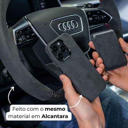 iPhone Alcantara Case - Space Grey