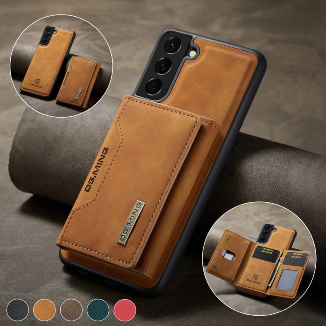 Samsung Ultra-Thin Leather Case with 2-in-1 Magnetic Wallet