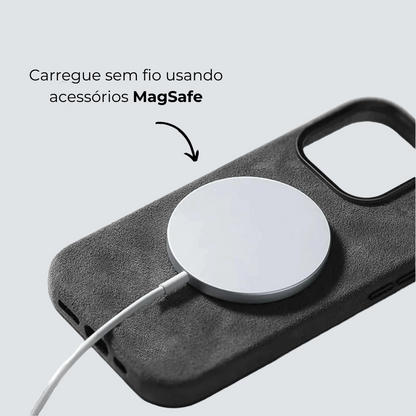 iPhone Alcantara Case - Space Grey