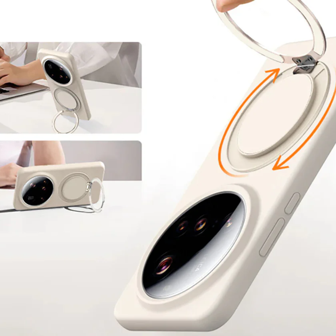 Xiaomi Silicone MagSafe Case with Rotating Stand