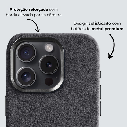 iPhone Alcantara Case - Space Grey