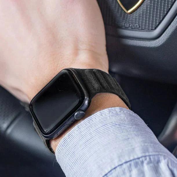 Alcantara Apple Watch Sport Band - Space Grey