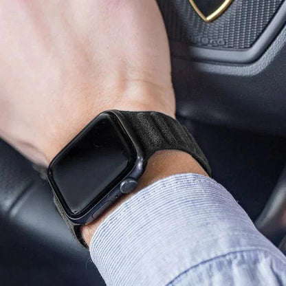 Alcantara Apple Watch Sport Band - Space Grey