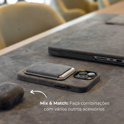 iPhone Alcantara Case - Space Grey