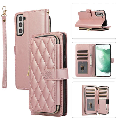 Crossbody Wallet Case for Samsung Galaxy A14/A34/A54 with Strap