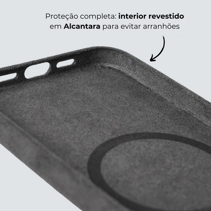 iPhone Alcantara Case - Space Grey