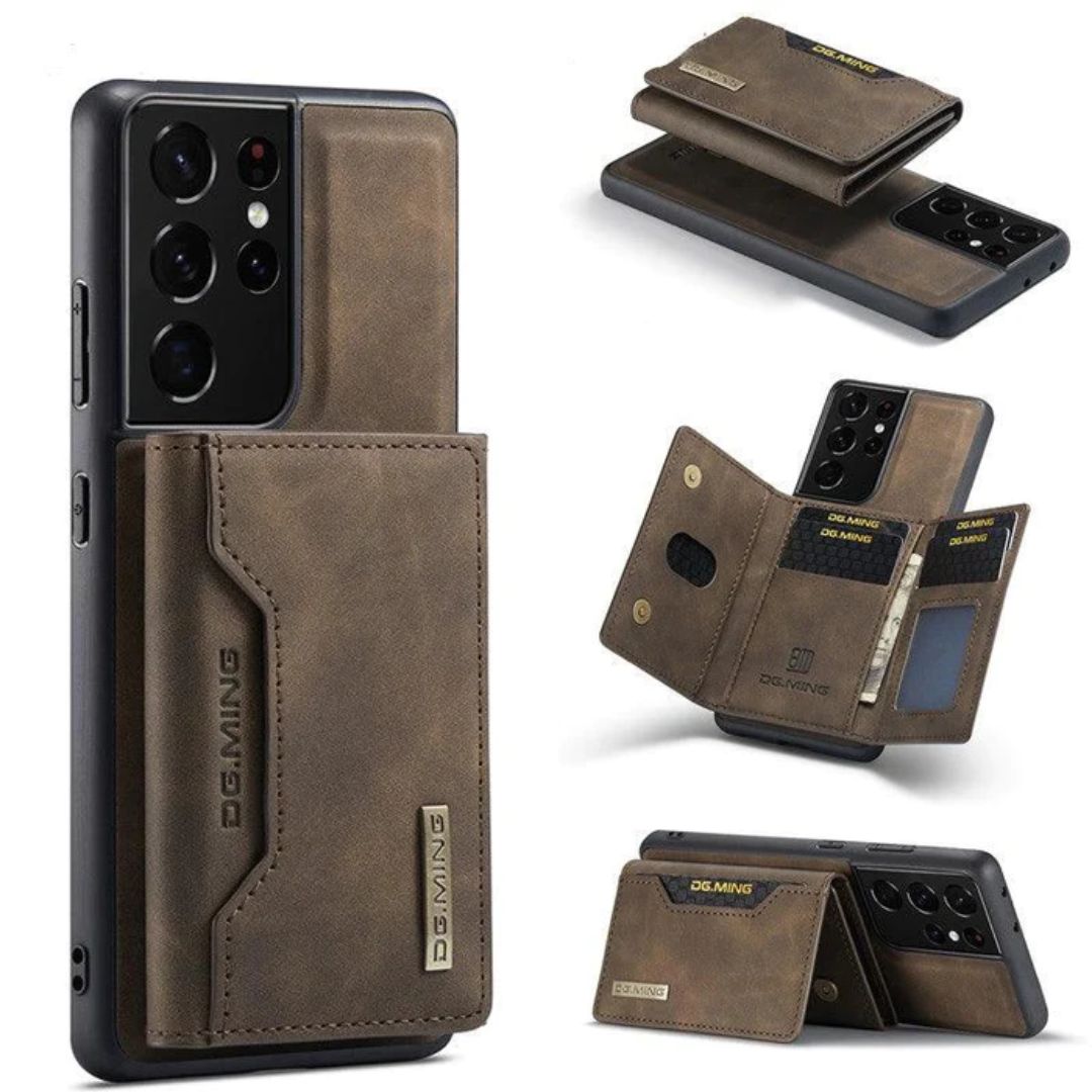 Samsung Ultra-Thin Leather Case with 2-in-1 Magnetic Wallet