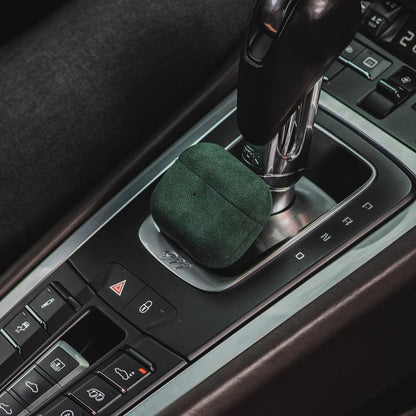 AirPods Alcantara Case - Midnight Green