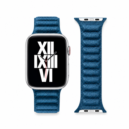 Alcantara Apple Watch Sport Band - Ocean Blue