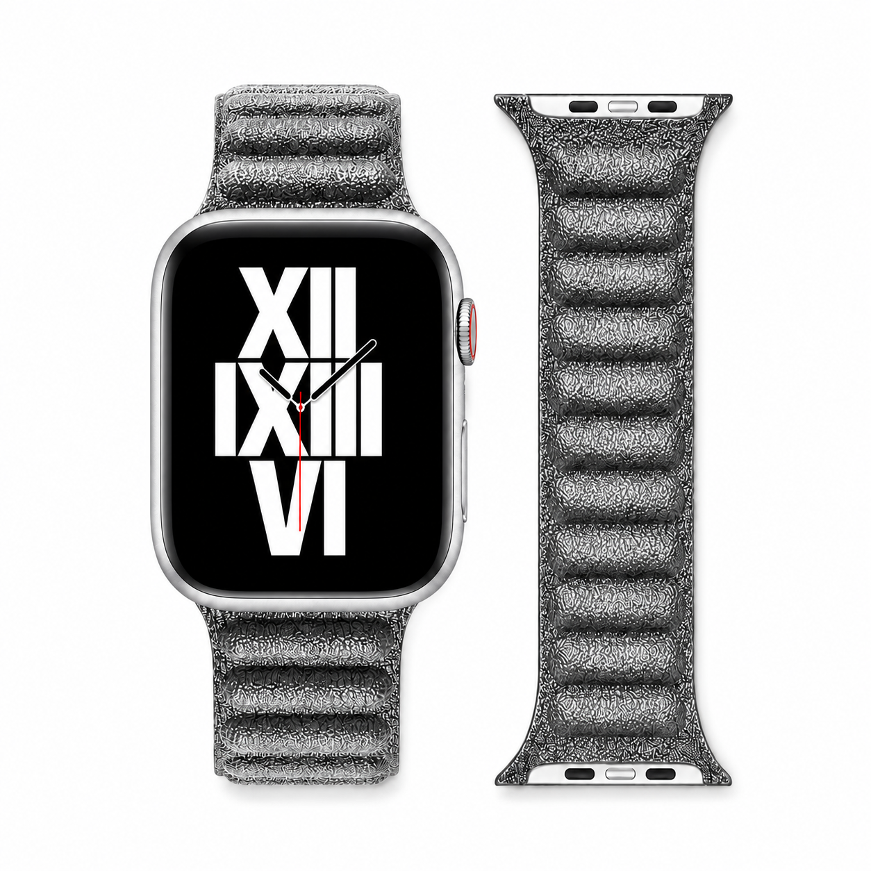 Alcantara Apple Watch Sport Band - Nardo Grey