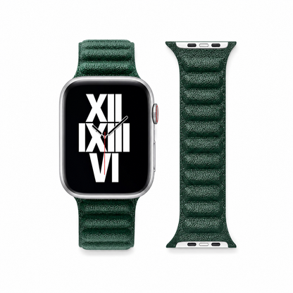 Alcantara Apple Watch Sport Band - Midnight Green