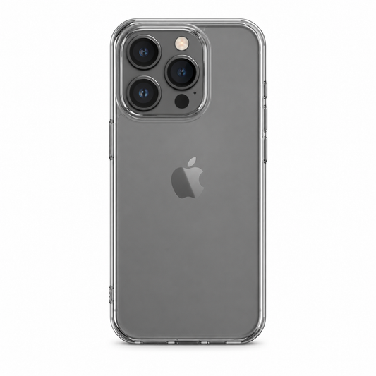 iPhone Clear Tempered Glass Case - HD Glass