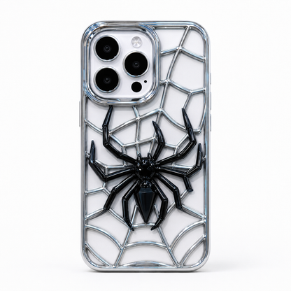 iPhone Spider Chrome 3D Case