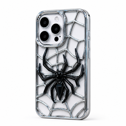 iPhone Spider Chrome 3D Case