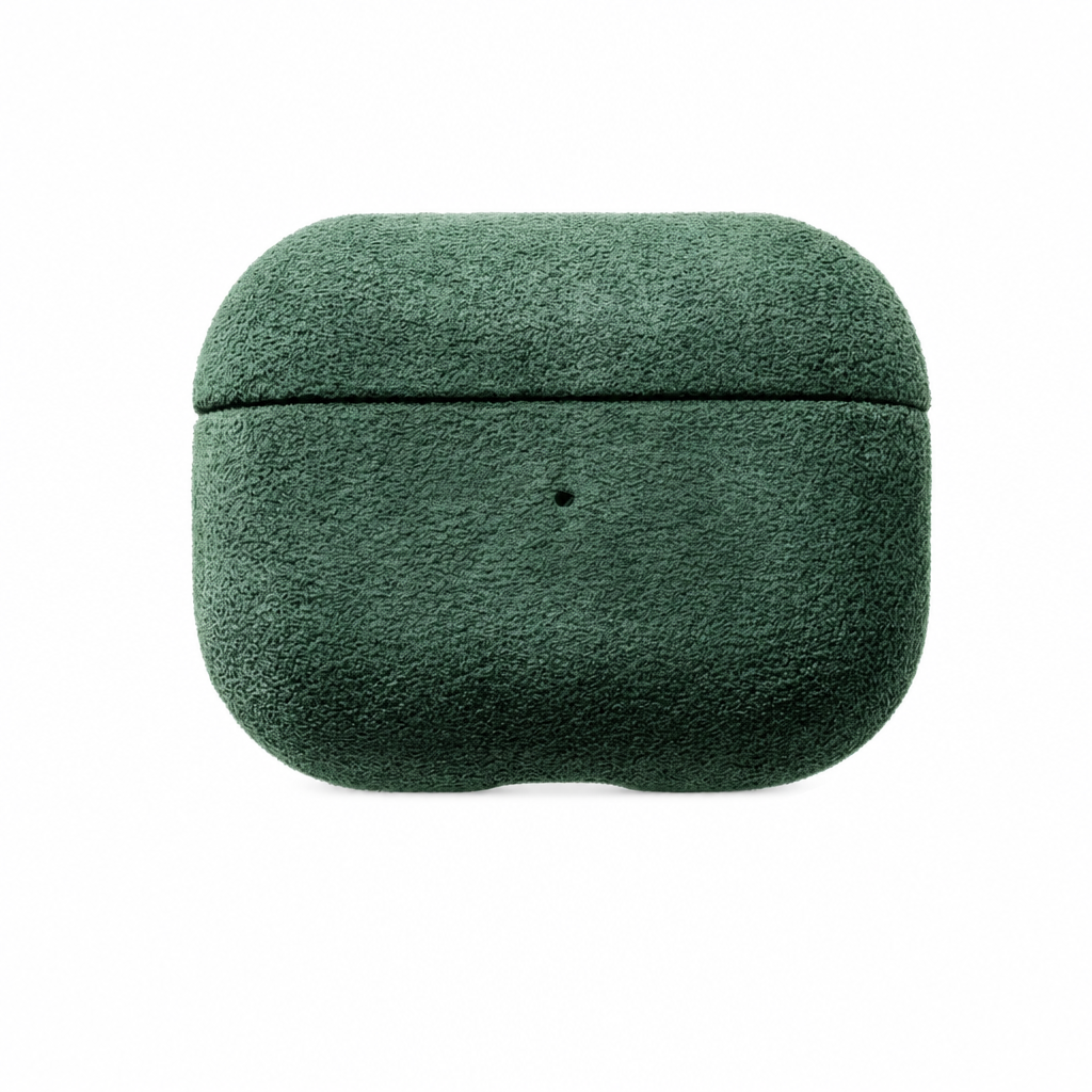 AirPods Alcantara Case - Midnight Green