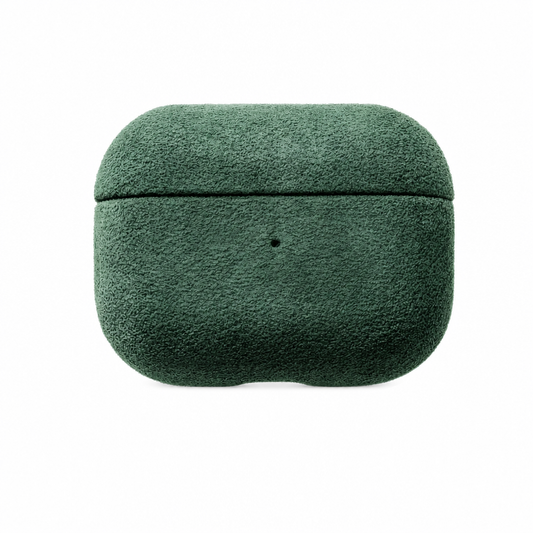 AirPods Alcantara Case - Midnight Green
