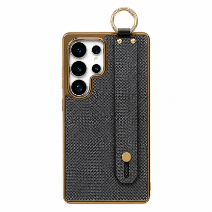 Samsung Glitter Case with Wrist Strap