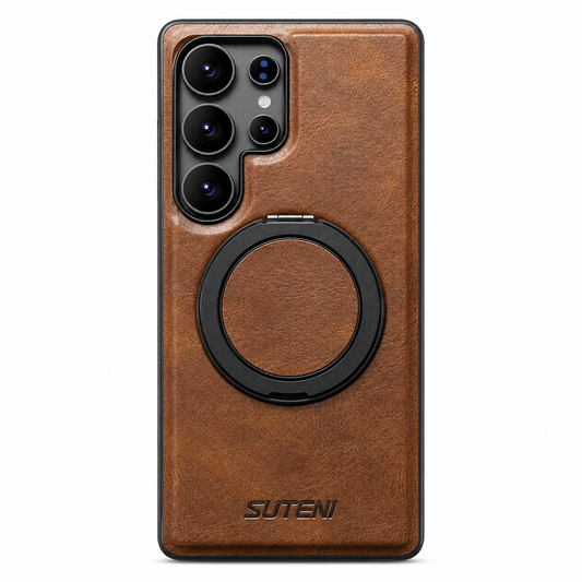 Samsung Premium Leather Case with 360° Ring and MagSafe