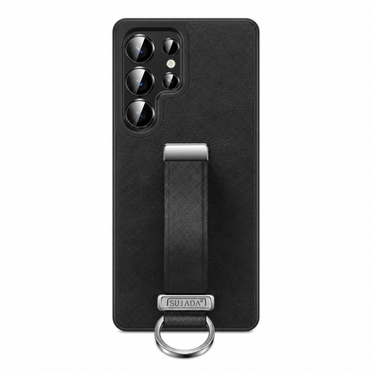 Samsung Leather Case with Strap and Stand