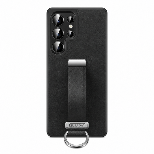 Samsung Leather Case with Strap and Stand