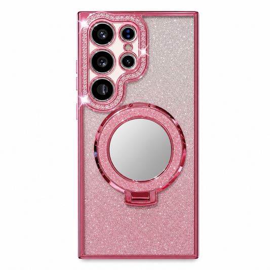 Samsung Glitter Diamond Case with Mirror
