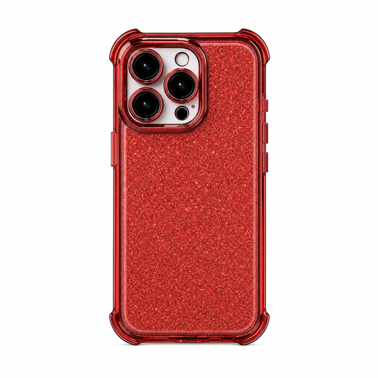 iPhone Glitter Case with Camera & Corner Protection