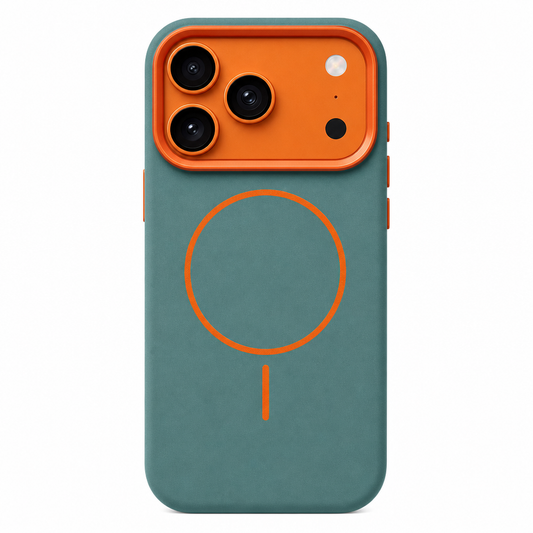 iPhone Textured Leather MagSafe Case
