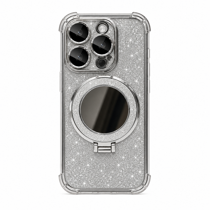iPhone Glitter Diamond Case with Mirror