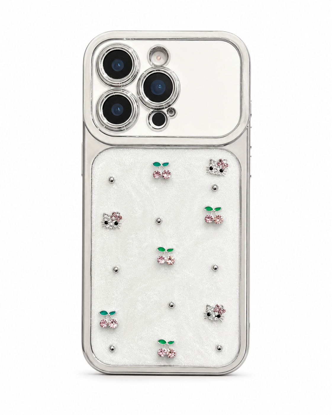 iPhone Kitty Cherries Case