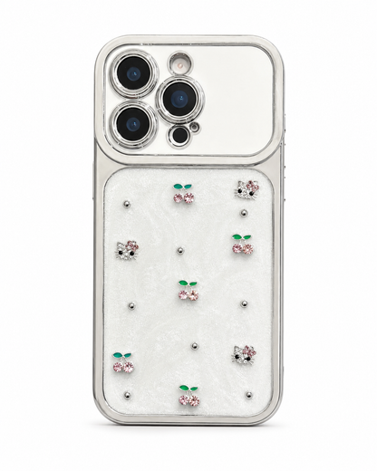 iPhone Kitty Cherries Case