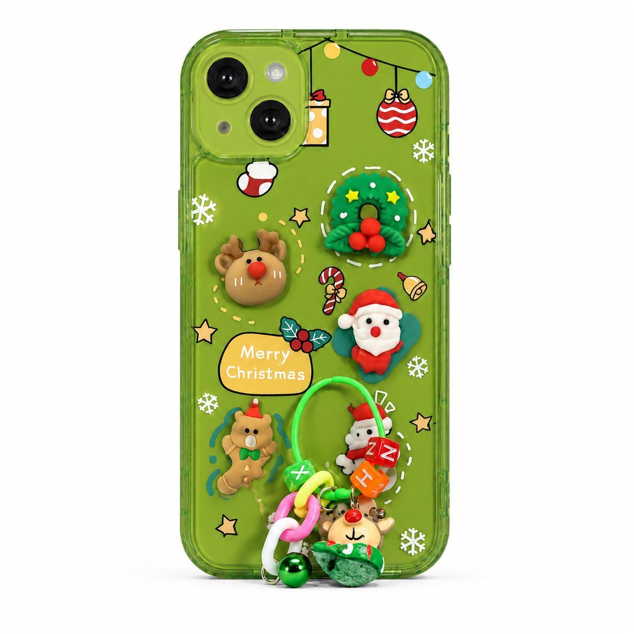 iPhone Christmas Case with Strap