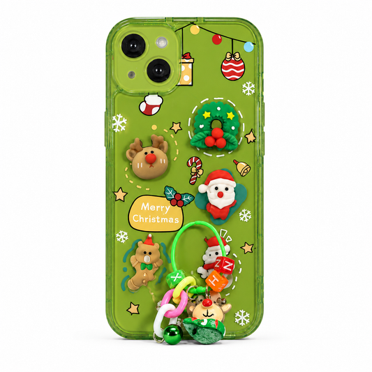 iPhone Christmas Case with Strap