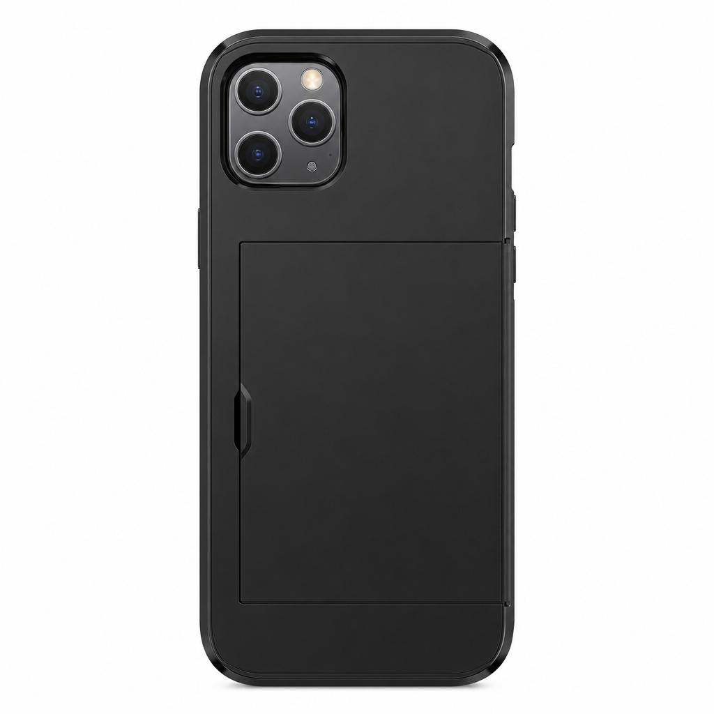iPhone Heavy-Duty Case with Card Holder