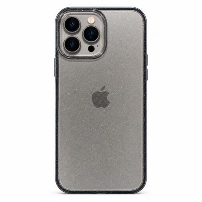 iPhone Clear Glitter Case