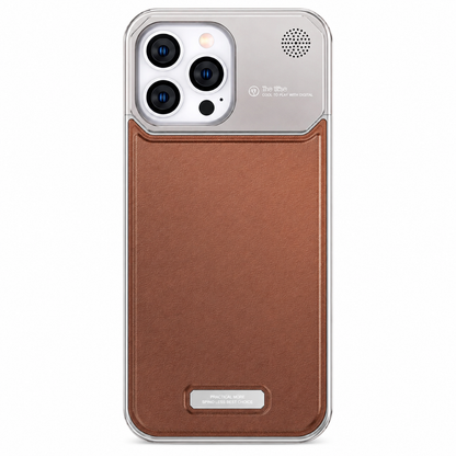 iPhone Aluminium and Leather Case - Slim and Light