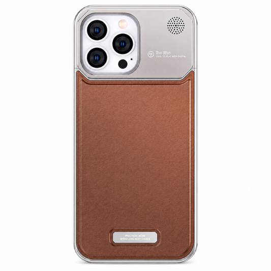 iPhone Aluminium and Leather Case - Slim and Light
