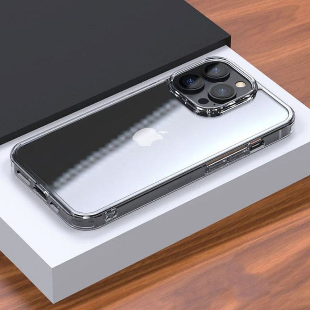 iPhone Clear Tempered Glass Case - HD Glass