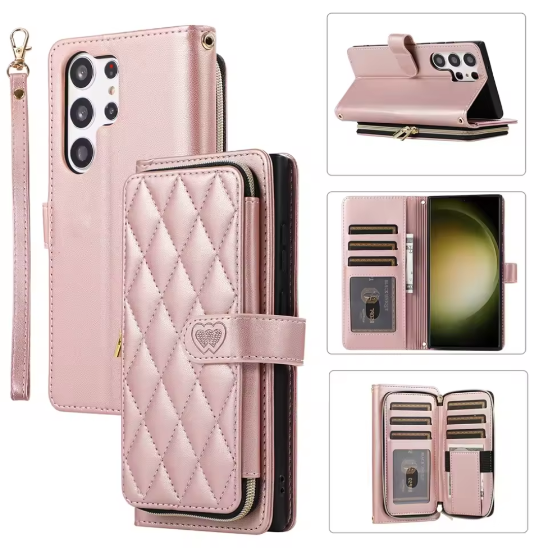 Samsung Crossbody Wallet Case with Strap