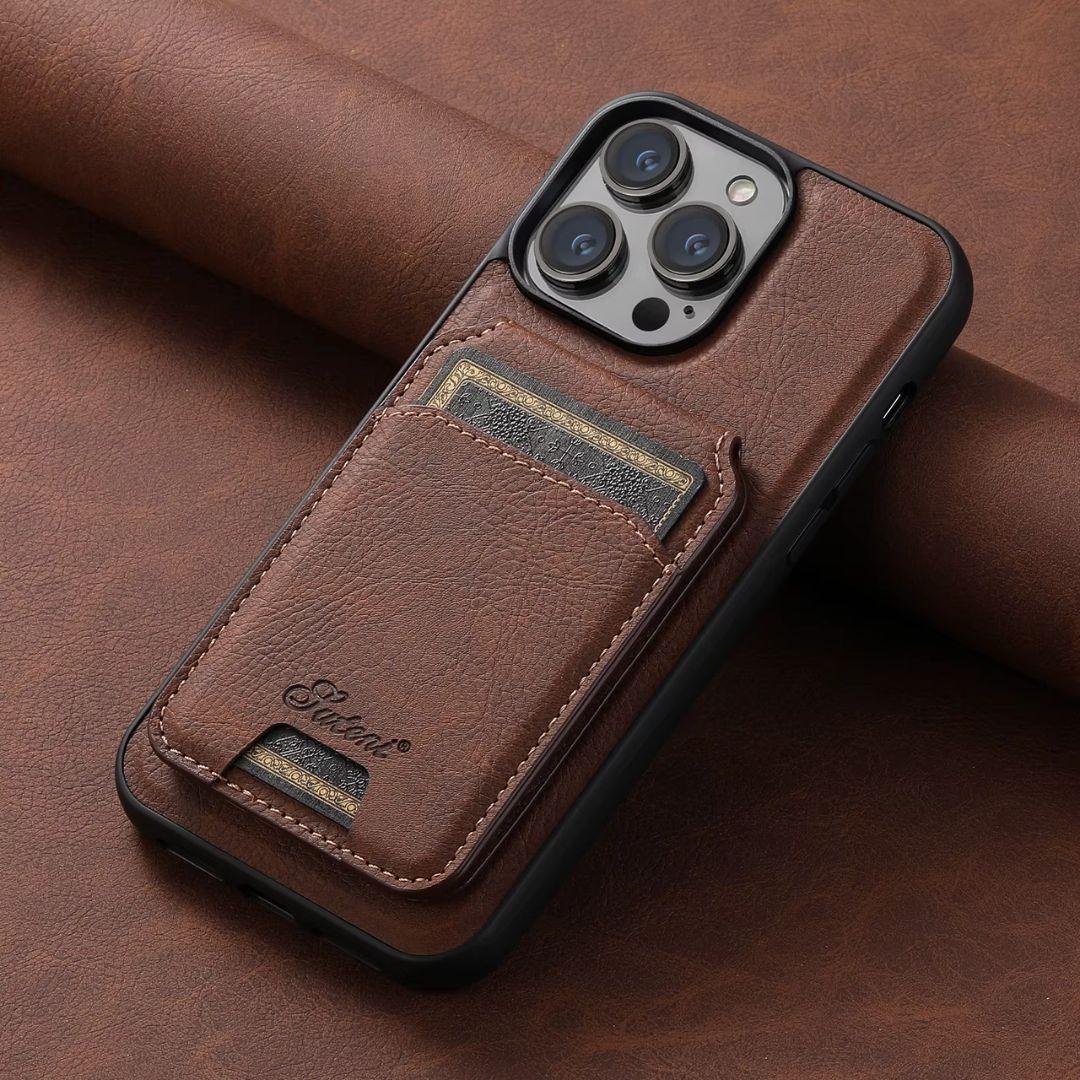 iPhone Leather Wallet Case