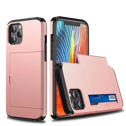 iPhone Heavy-Duty Case with Card Holder