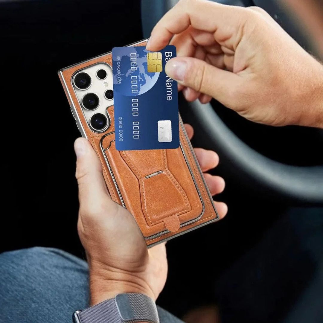 Samsung Leather Wallet Case