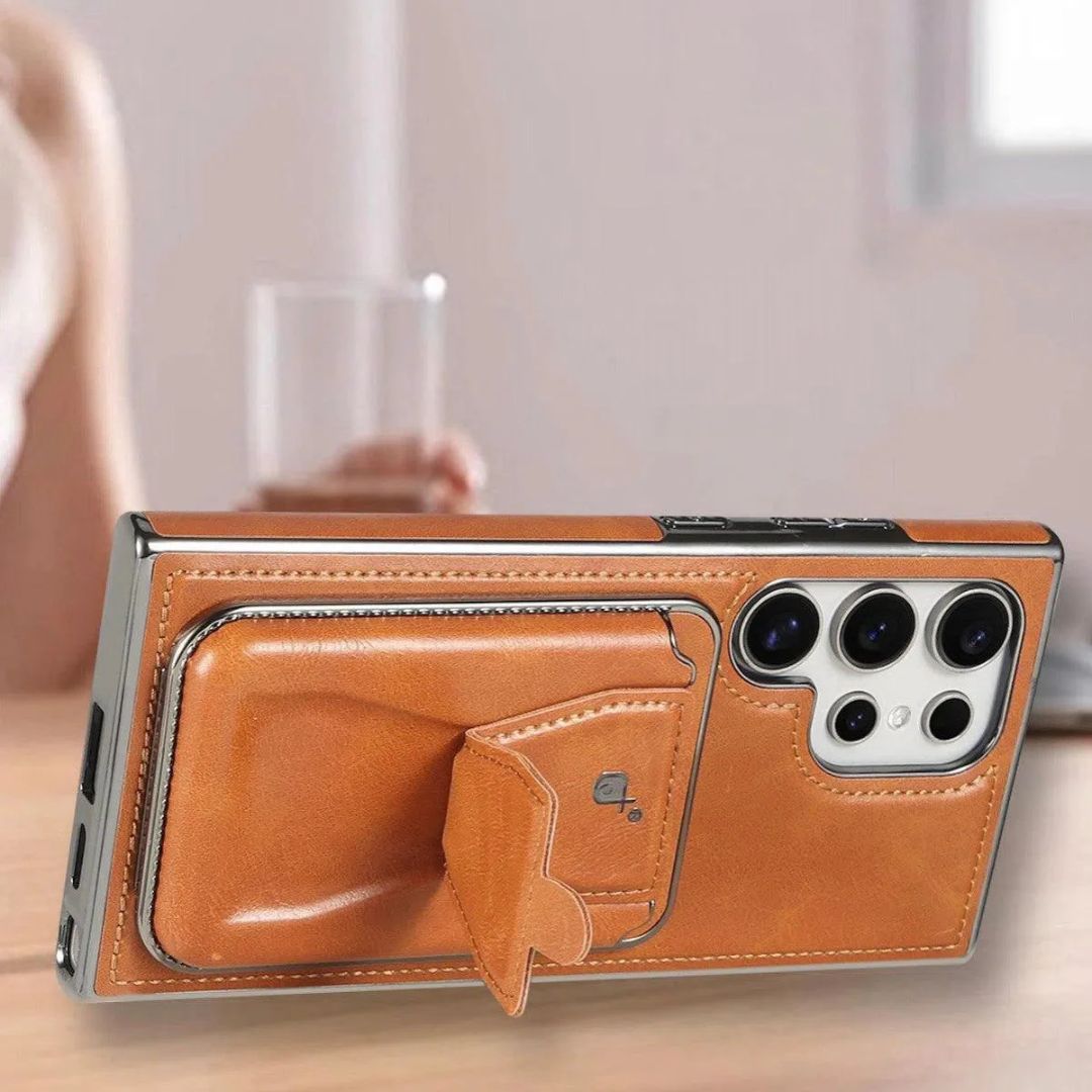 Samsung Leather Wallet Case