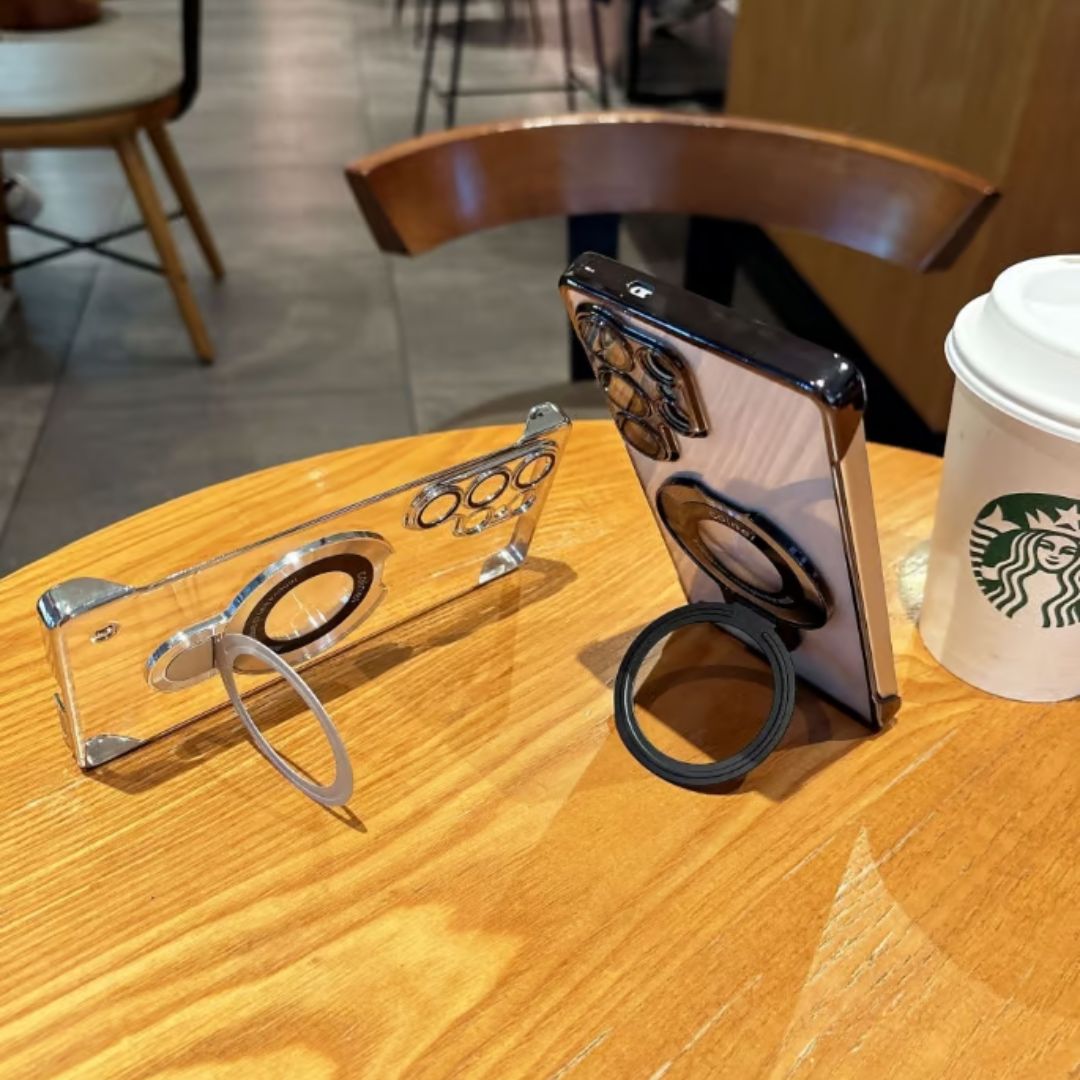 Samsung Clear Frameless Case with Stand
