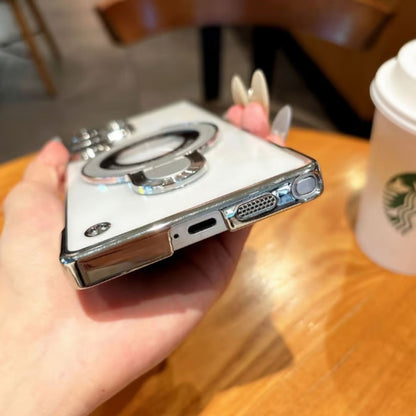 Samsung Clear Frameless Case with Stand