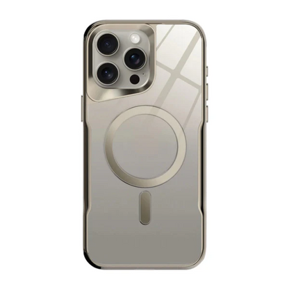 iPhone Clear Magnetic Case with Reinforced Protection