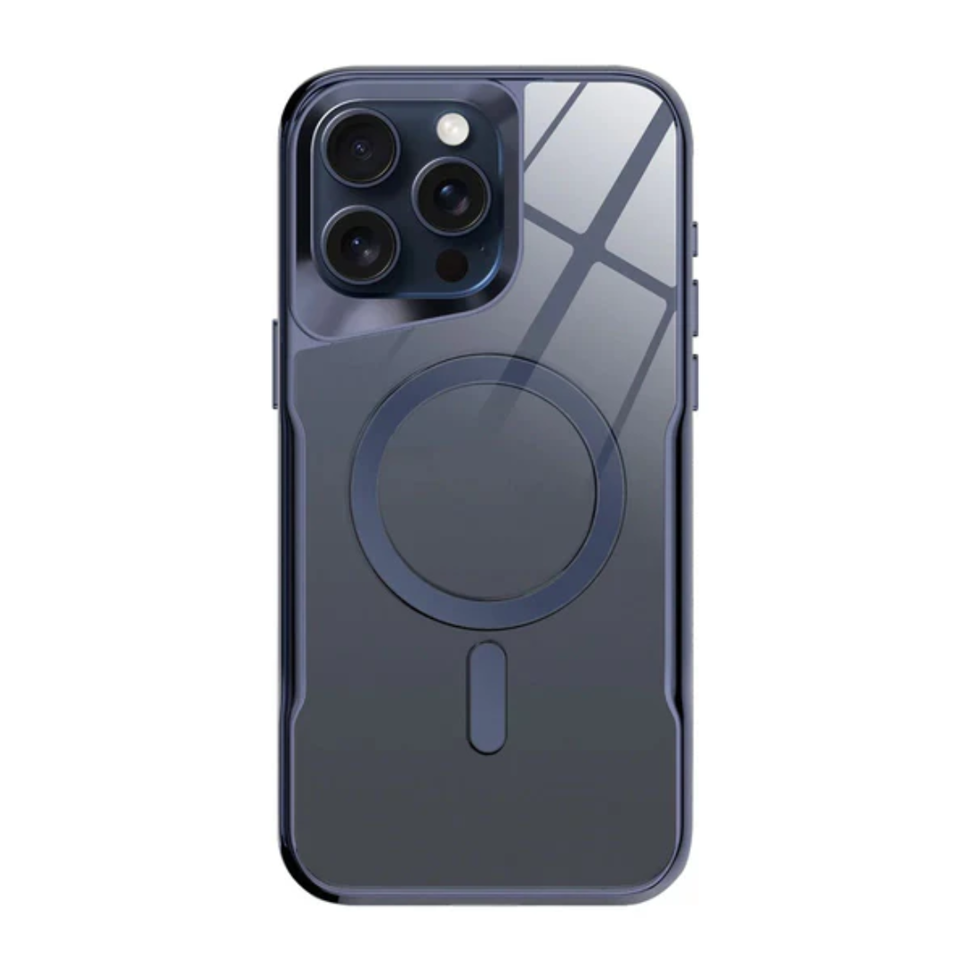 iPhone Clear Magnetic Case with Reinforced Protection