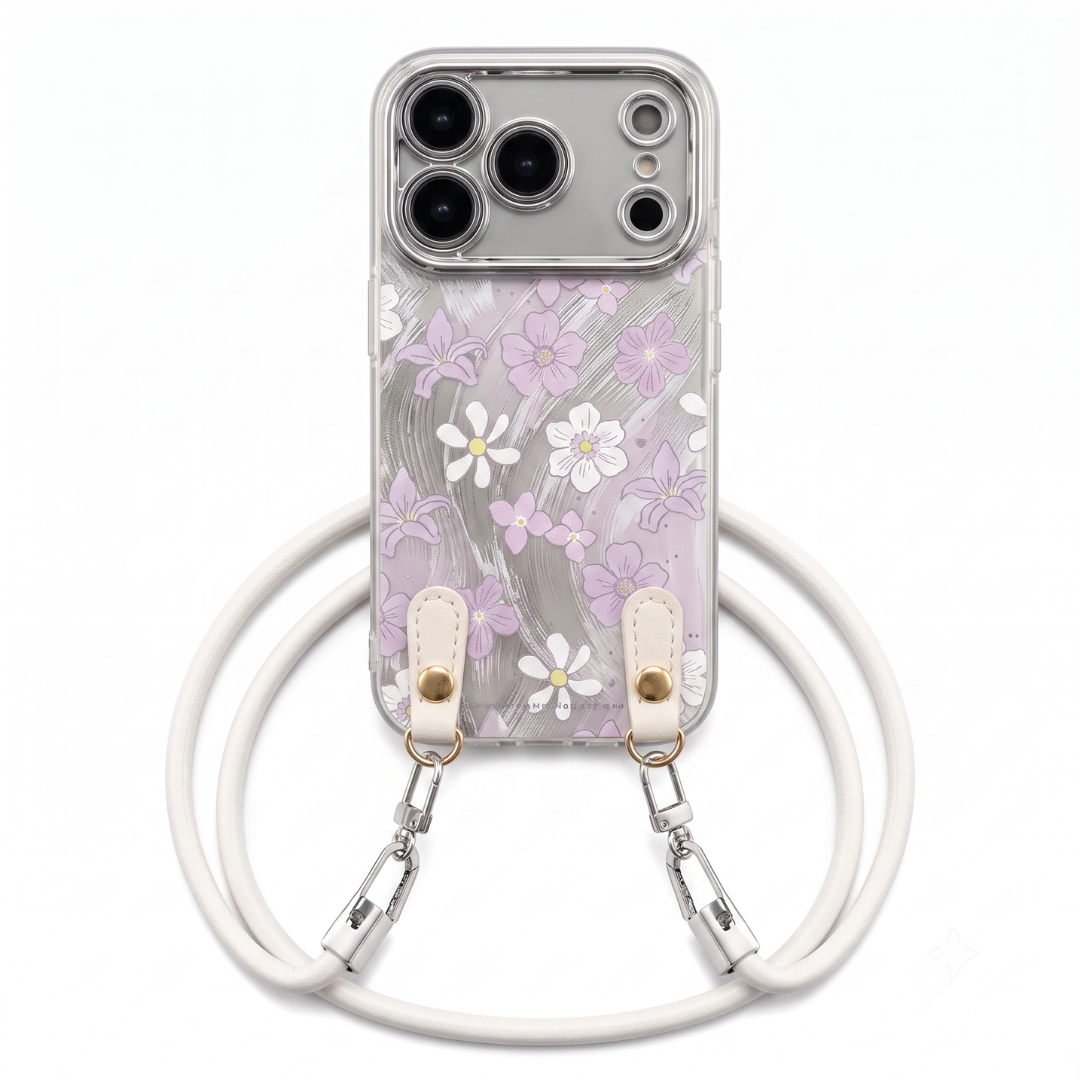 iPhone Garden Crystal Floral Case