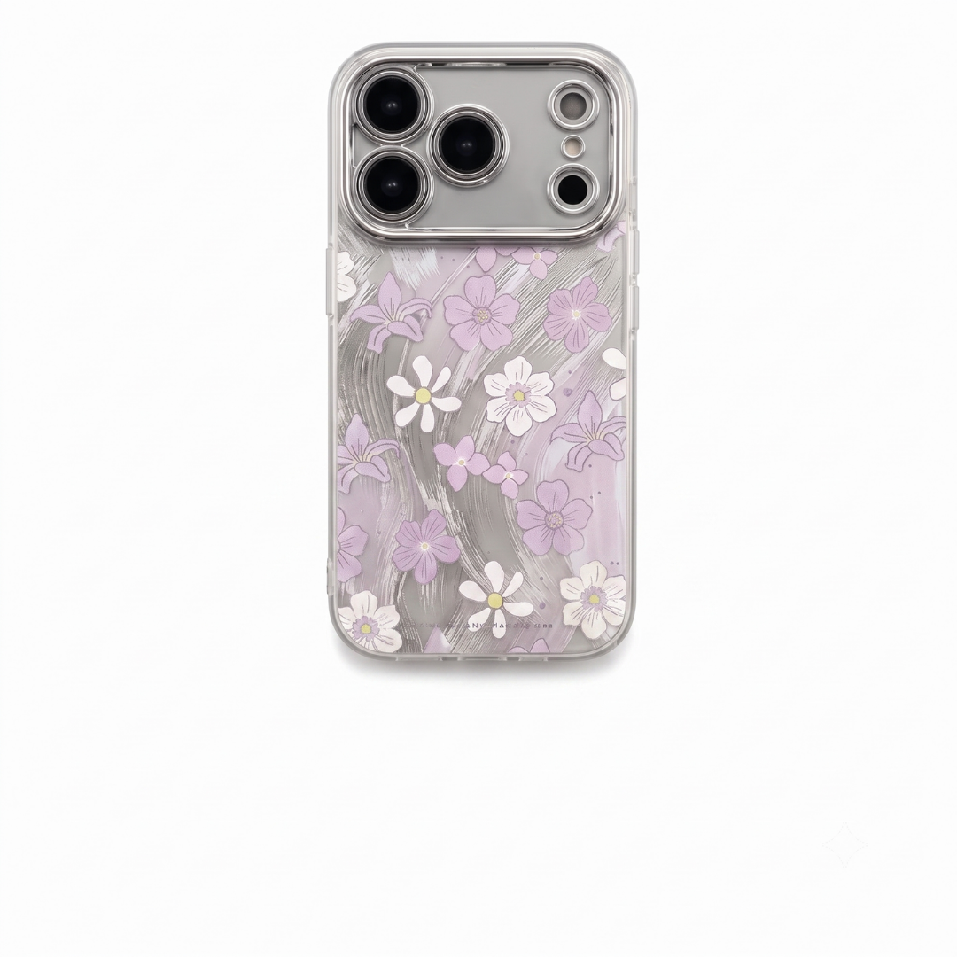 iPhone Garden Crystal Floral Case