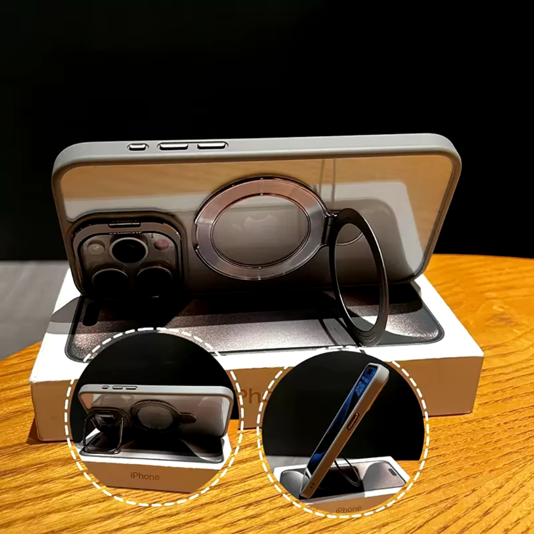 iPhone Clear MagSafe Case with Stand