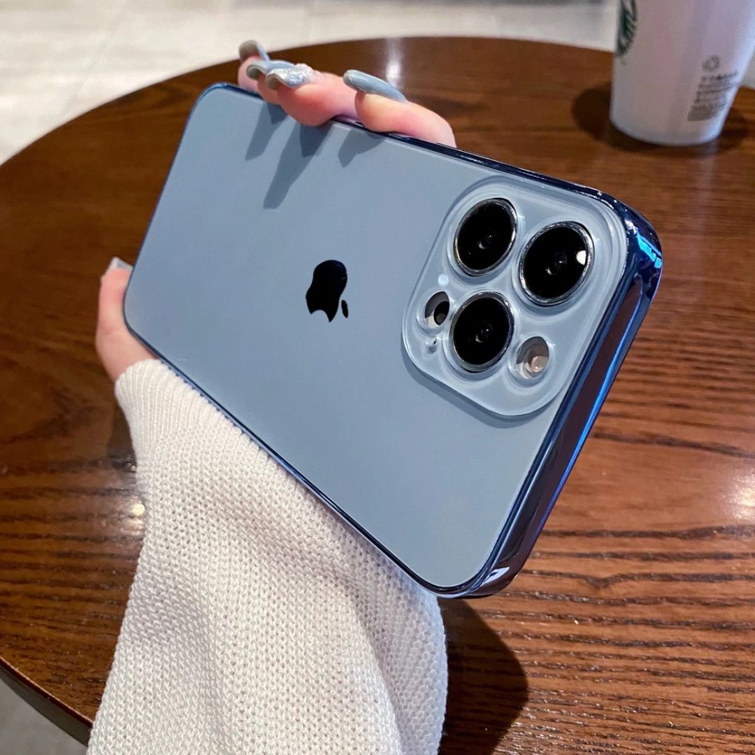iPhone Tempered Glass Case
